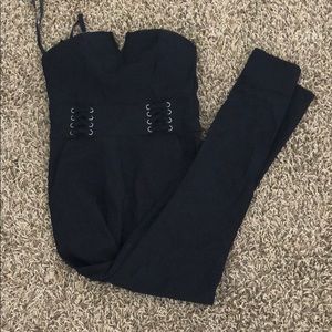 MATERIAL GIRL BLACK JUMPSUIT SIZE S WITH TAG